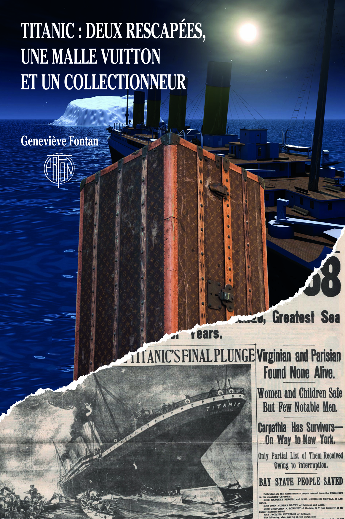 TITANIC : deux rescapés,  une malle Vuitton et un collectionneur