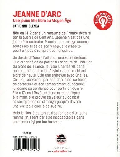 Jeanne d'Arc, une jeune fille libre au Moyen Âge