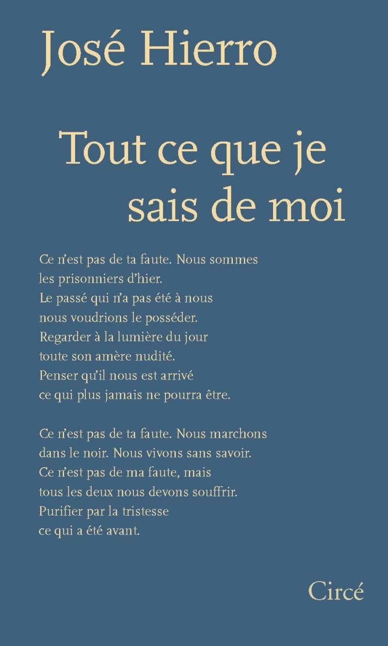 TOUT CE QUE JE SAIS DE MOI