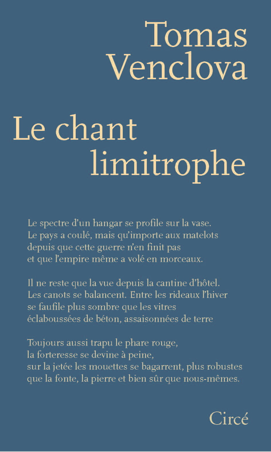 LE CHANT LIMITROPHE