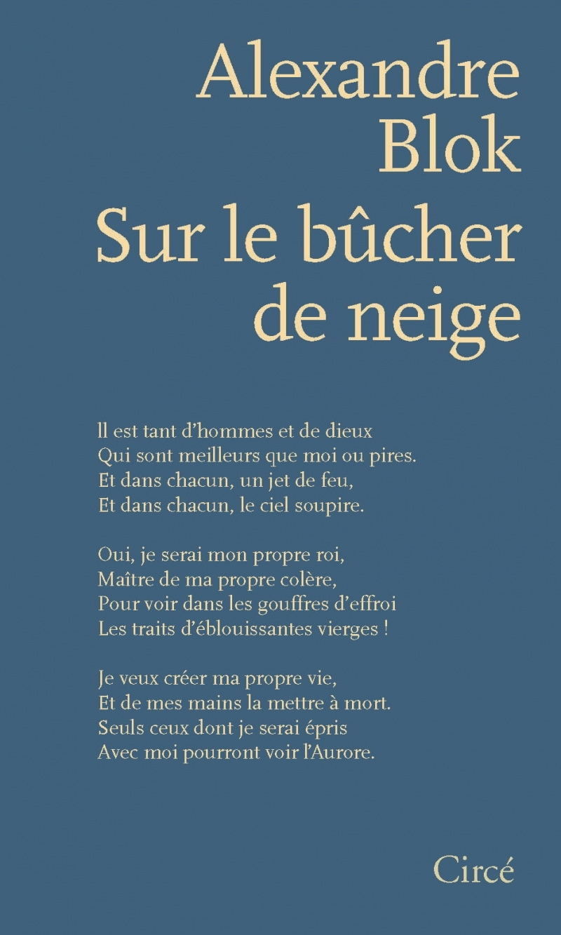 Sur le bûcher de neige - Poèmes 1898-1921