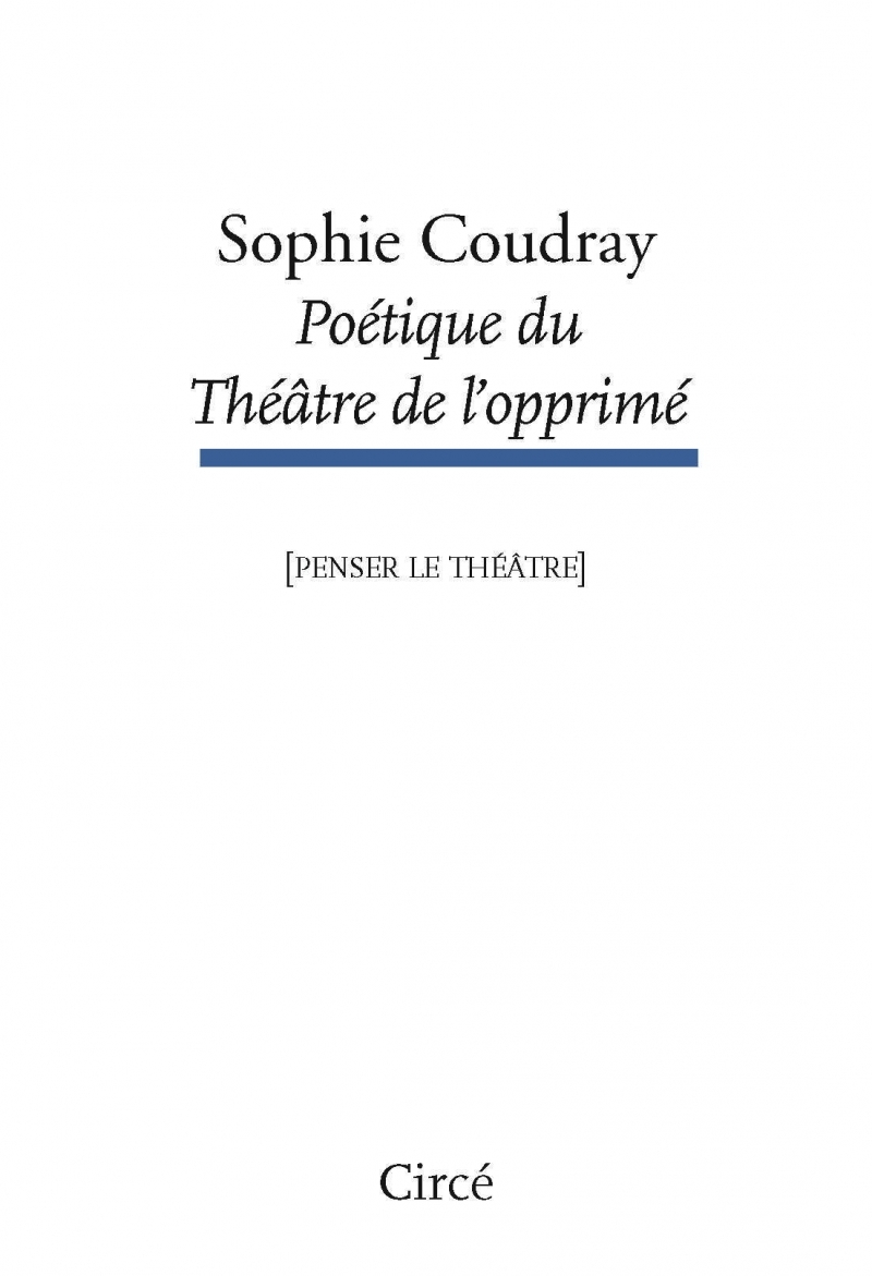Poétique du Théâtre de l’opprimé