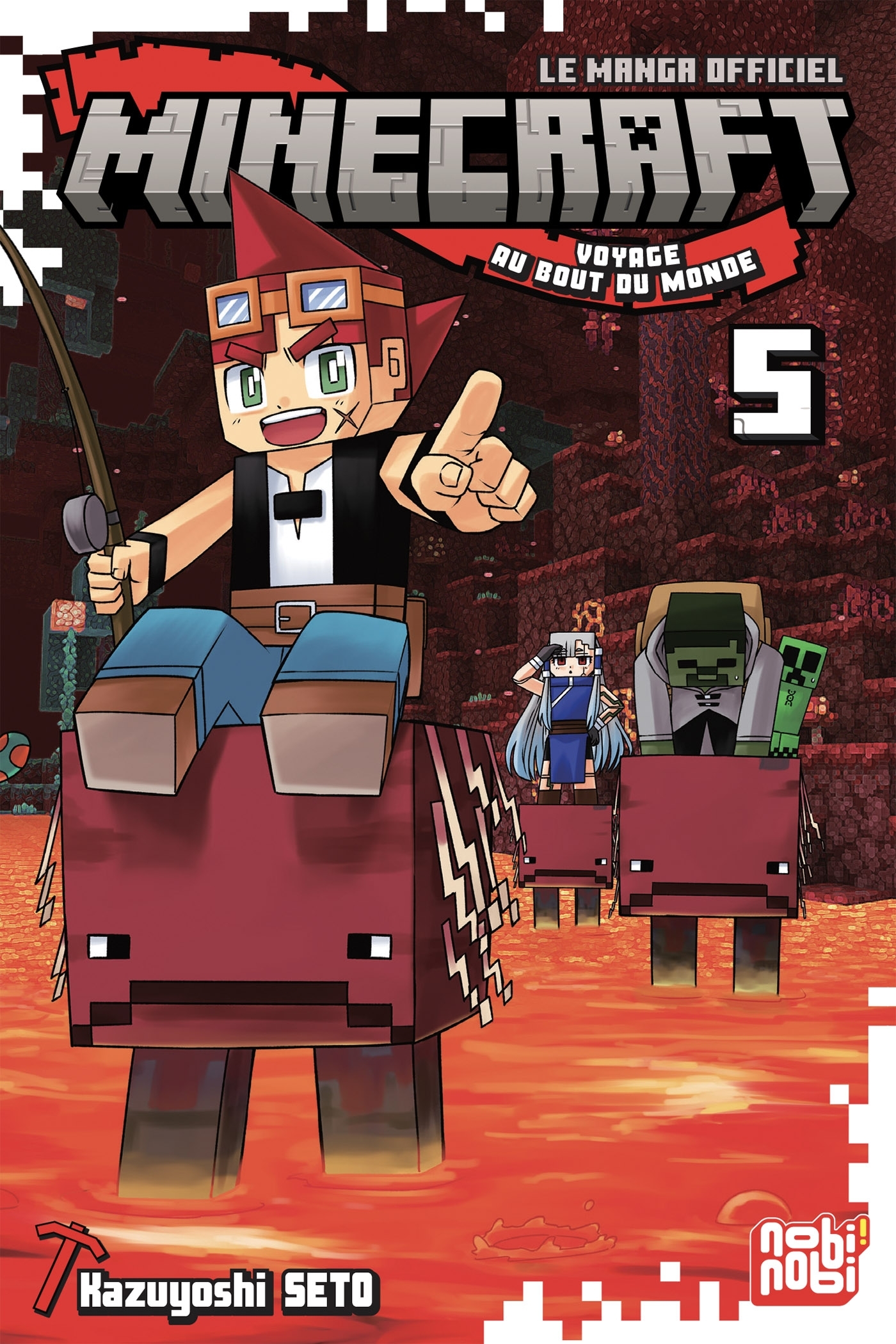 Minecraft, le manga officiel - Voyage au bout du monde T05