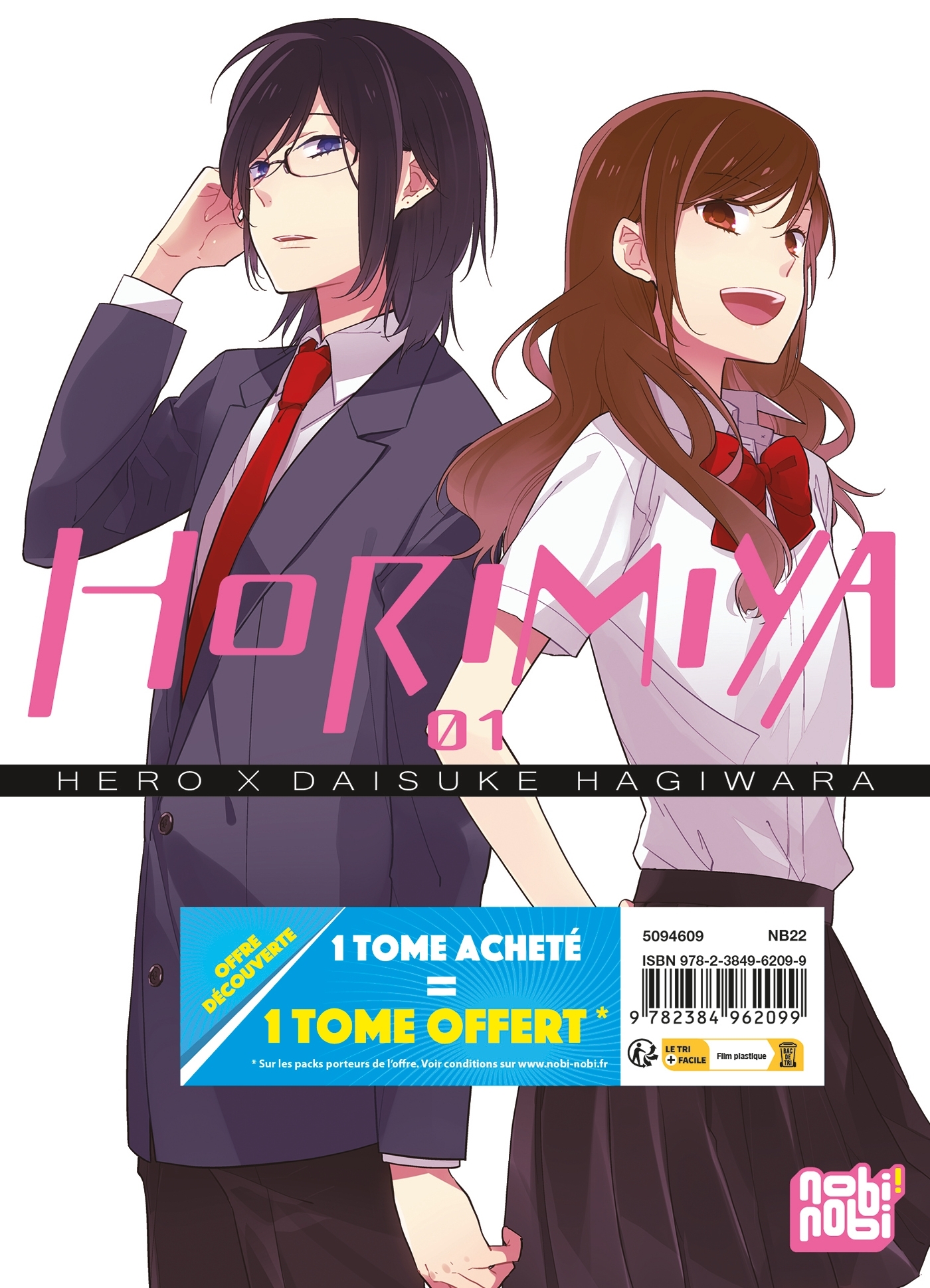 Horimiya Pack Offre Découverte T01 et T02