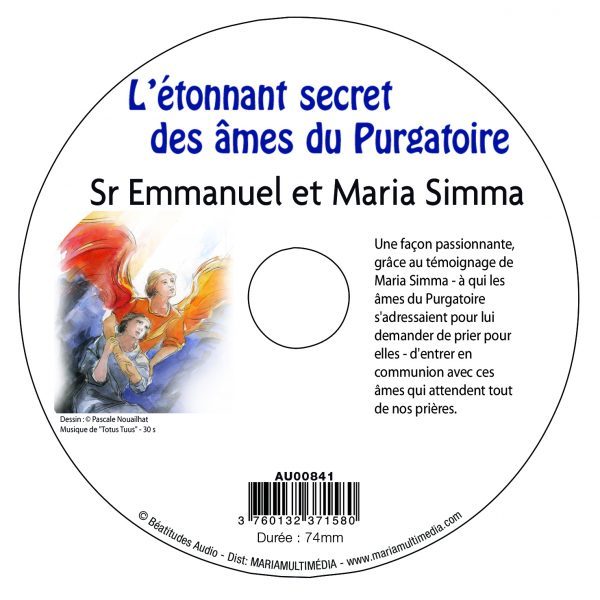 CD Etonnant secret des âmes du Purgatoire - SR EMMANUEL MAILLARD - MMMEDIAS