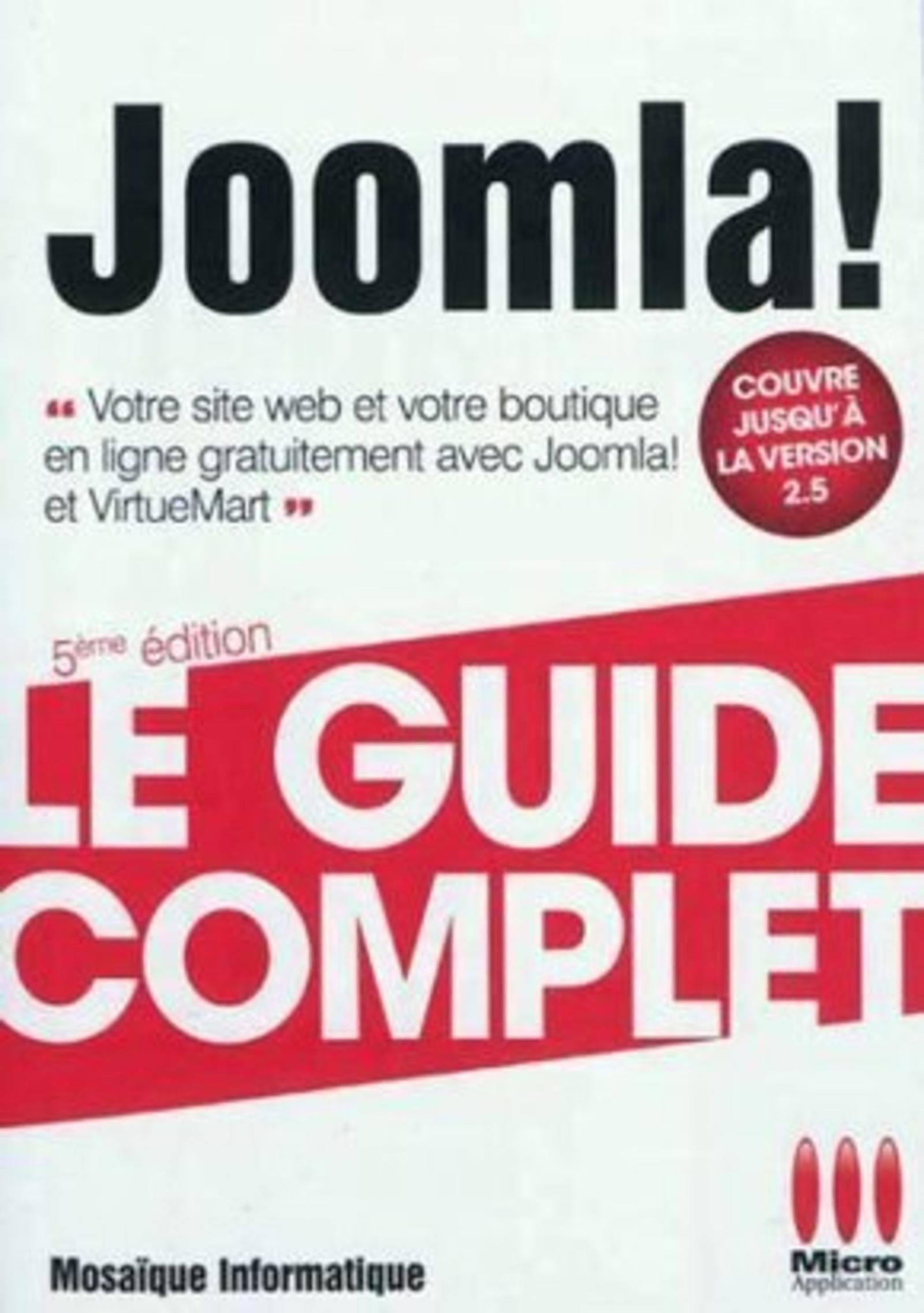GUIDE COMPLET JOOMLA