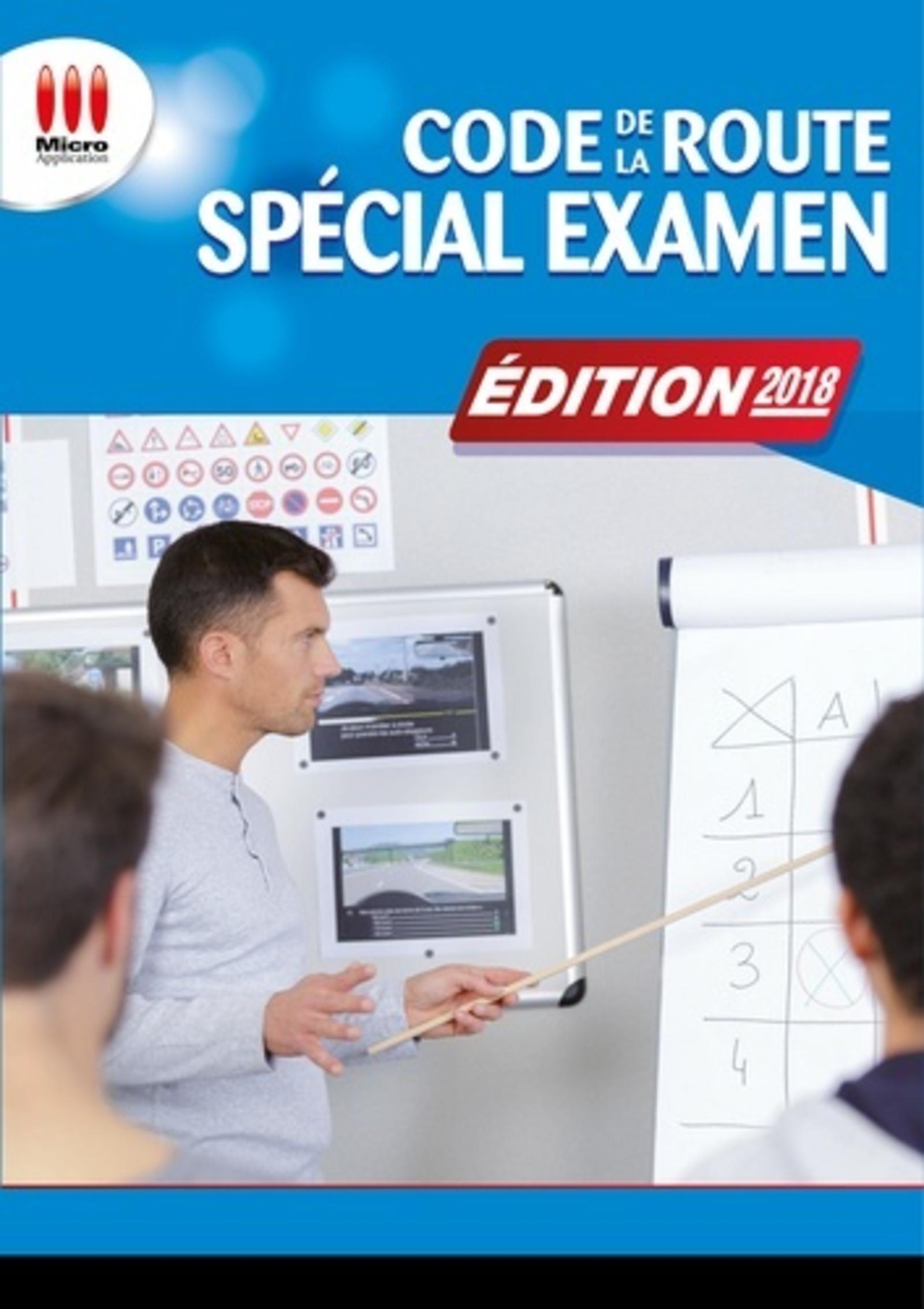 CODE DE LA ROUTE SPECIAL EXAMEN ED 2018