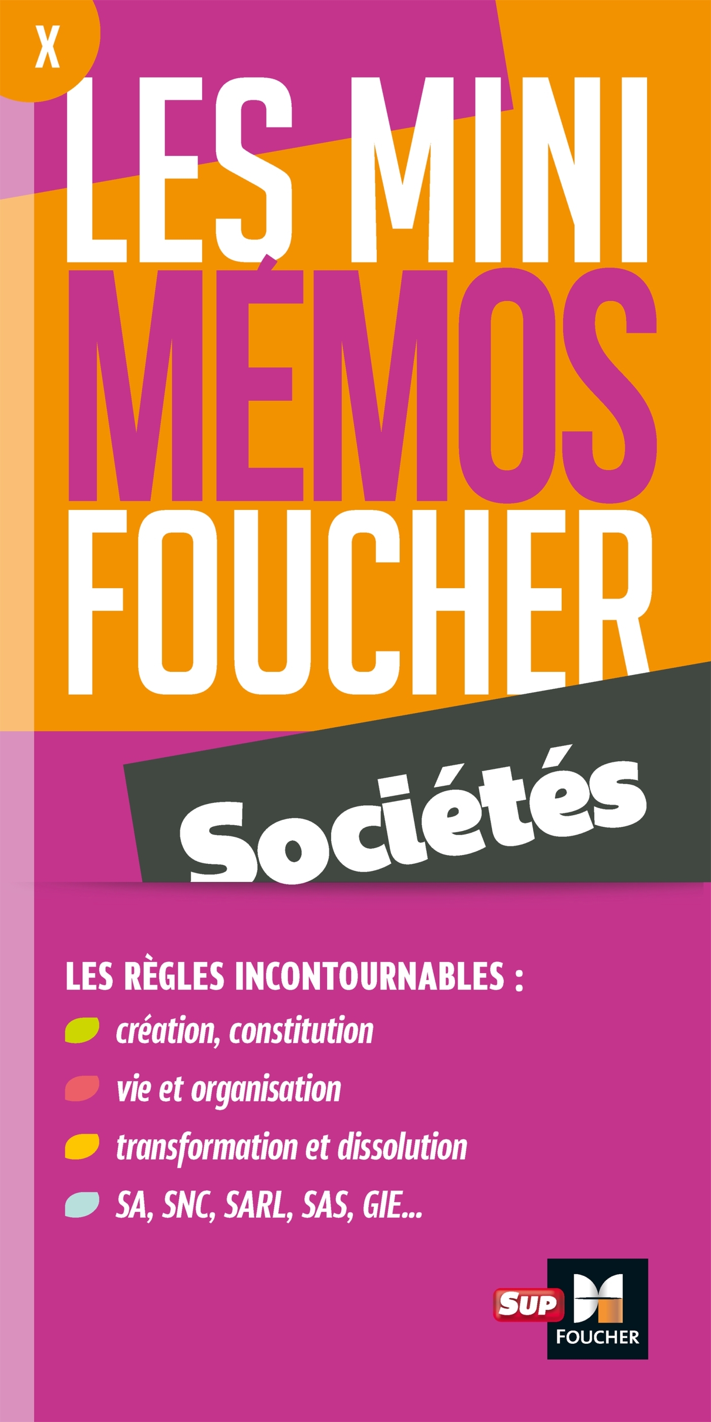 Les mini memos Foucher - Sociétés