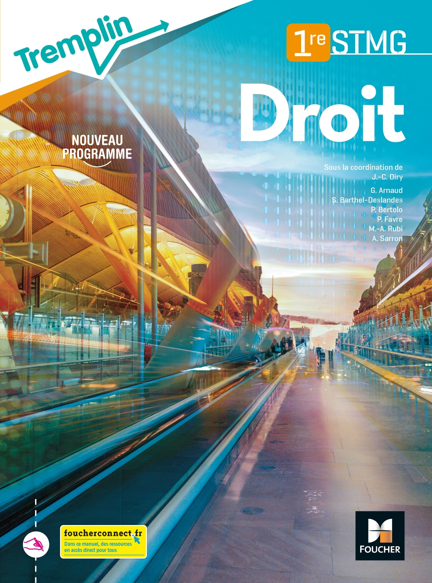 Tremplin - DROIT 1re STMG - Éd. 2020 - Livre élève