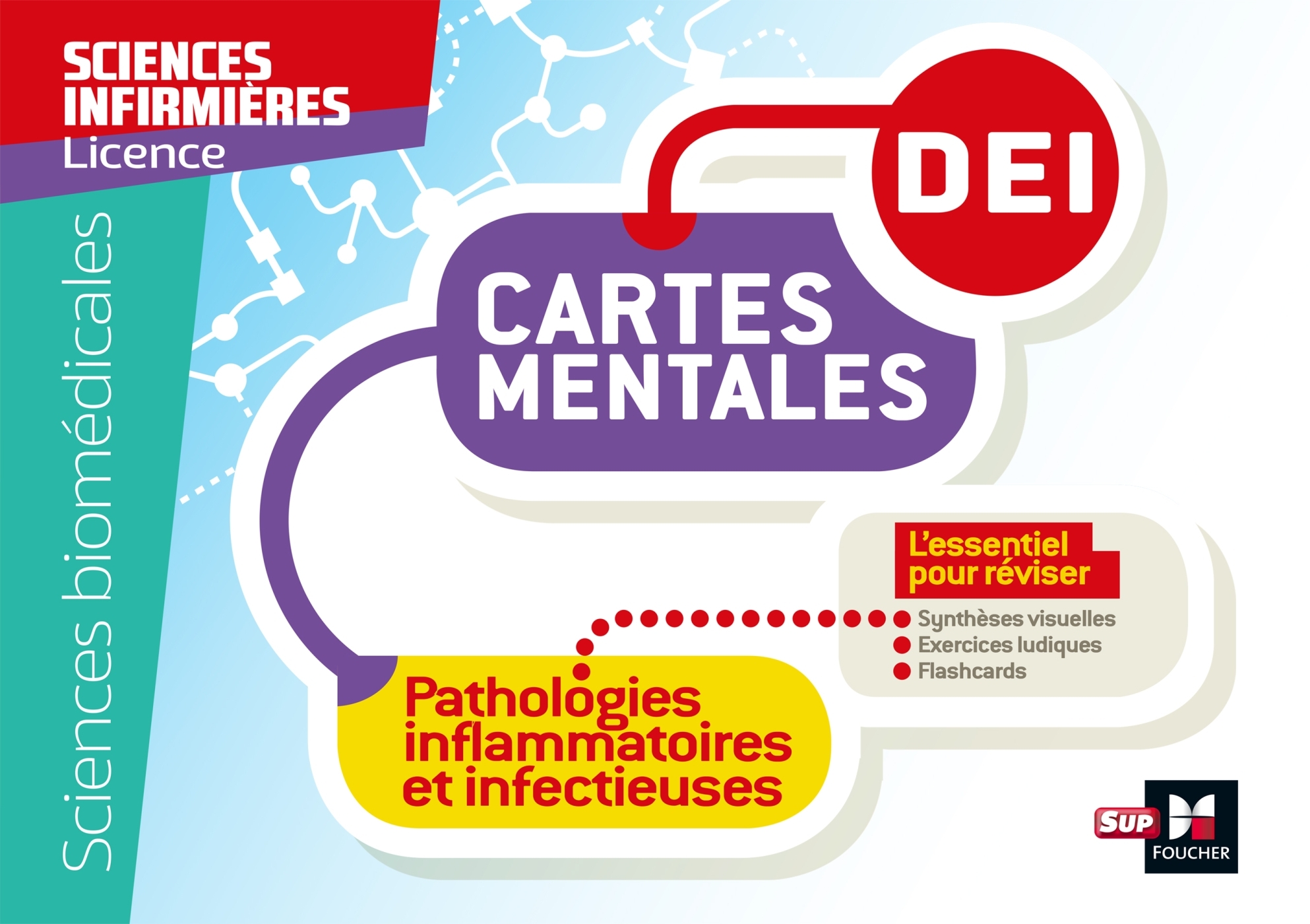 Diplôme Infirmier - DEI - Cartes mentales - Pathologies inflammatoires et infectieuses