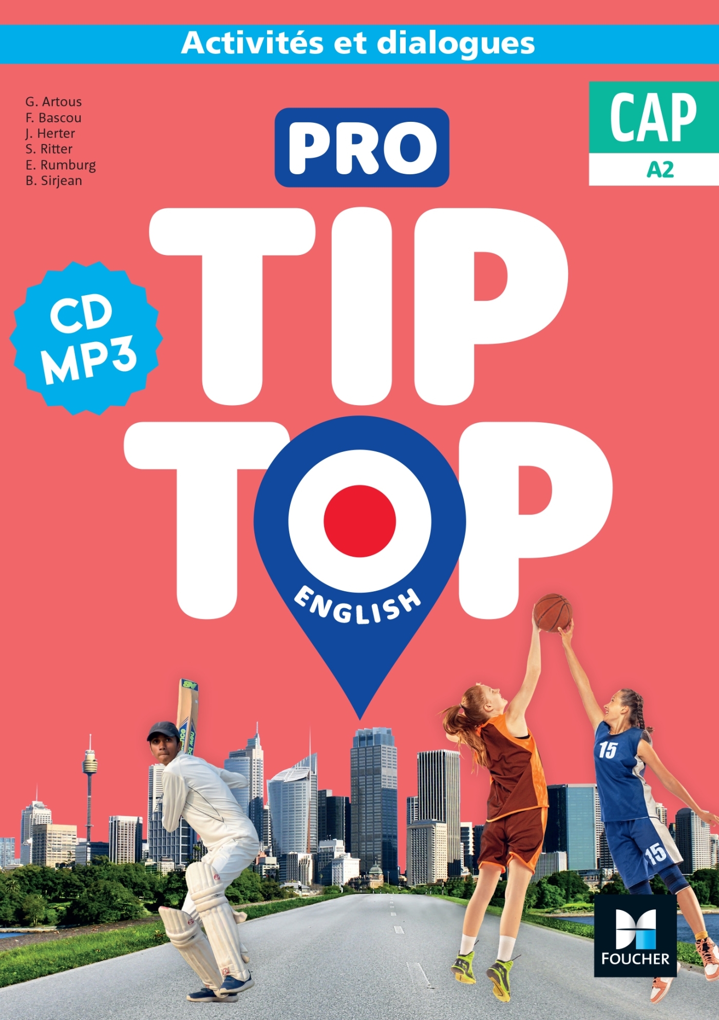 PRO TIP TOP ENGLISH - Anglais CAP - Ed. 2024 - CD Audio