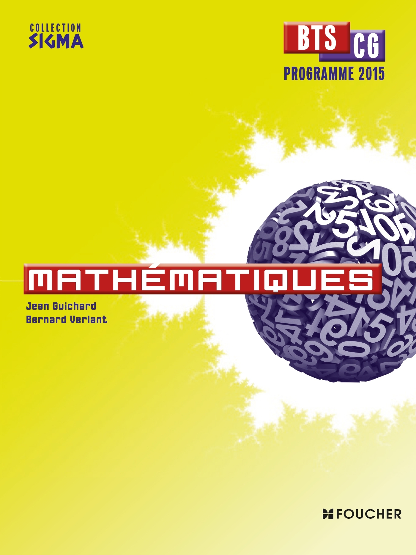 Sigma Mathématiques BTS CG Programme 2015