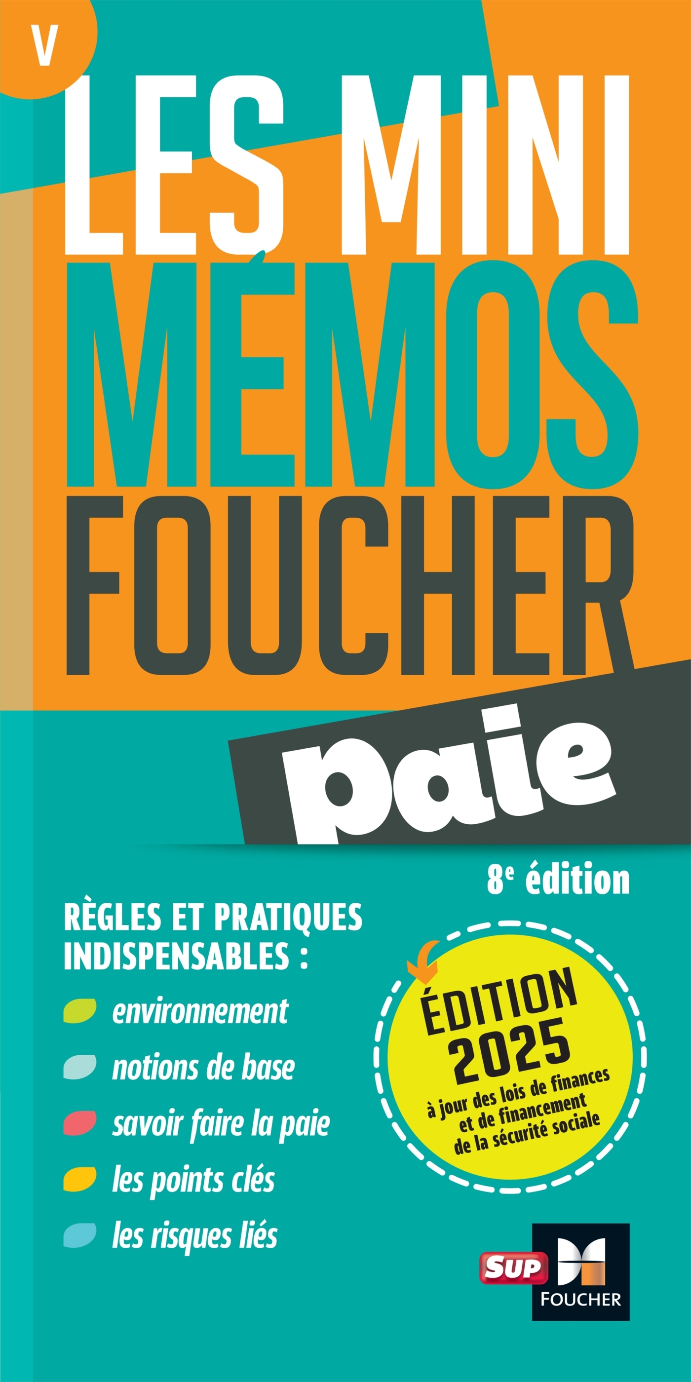 Les mini memos Foucher -  Paie -8e édition - Révision