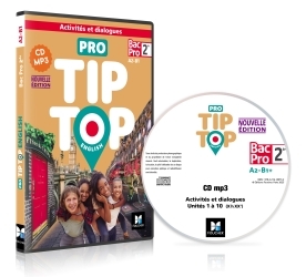 PRO TIP TOP ENGLISH - Anglais 2de Bac Pro - Éd. 2025 - CD audio classe