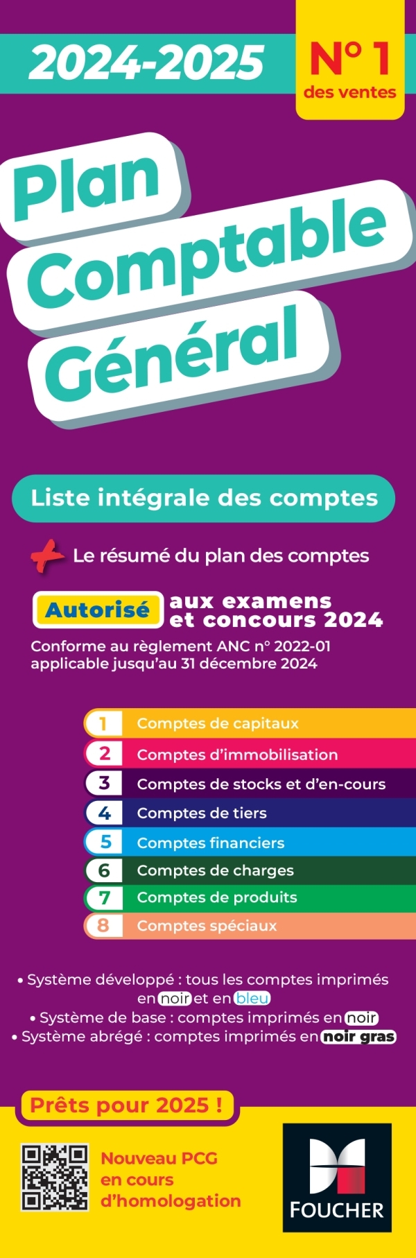 Plan comptable général - PCG - 2024-2025
