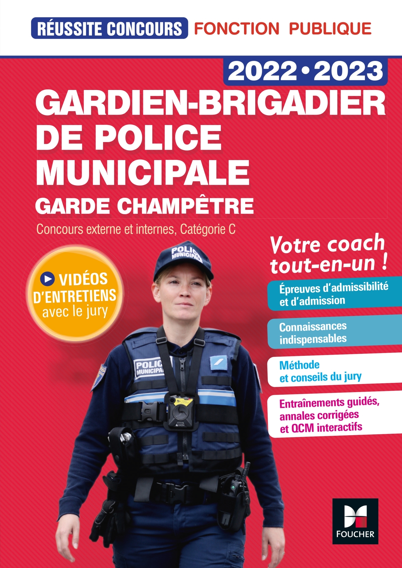 Réussite Concours - Gardien-brigadier de police municipale / Garde champêtre - 2022-2023