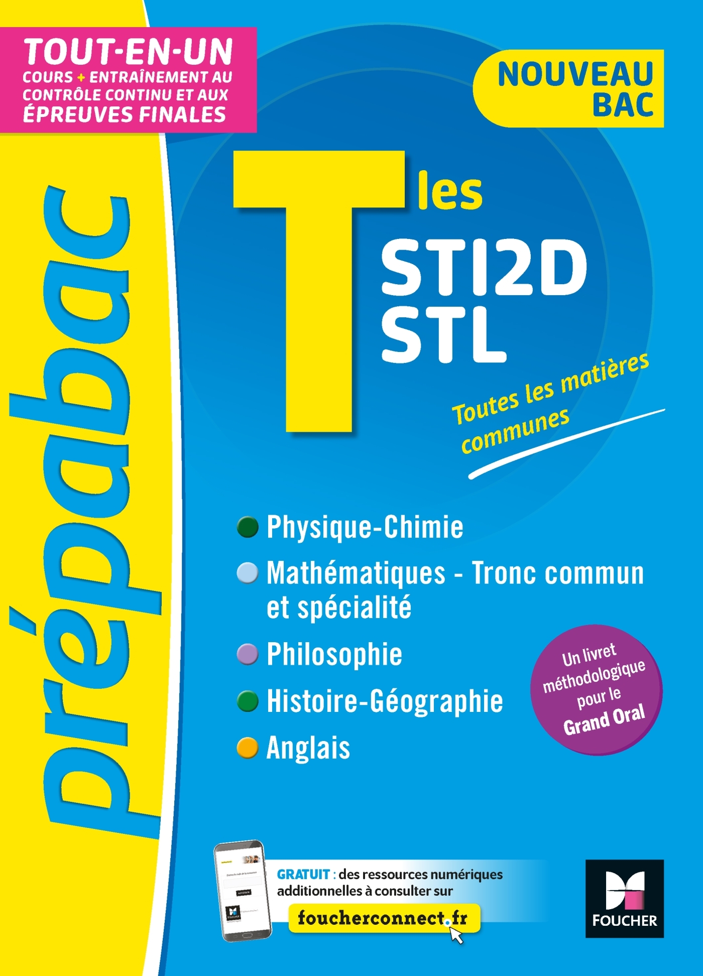 PREPABAC - Terminales STI2D/STL - Bac 2023 - Contrôle continu et épreuves finales - Révision