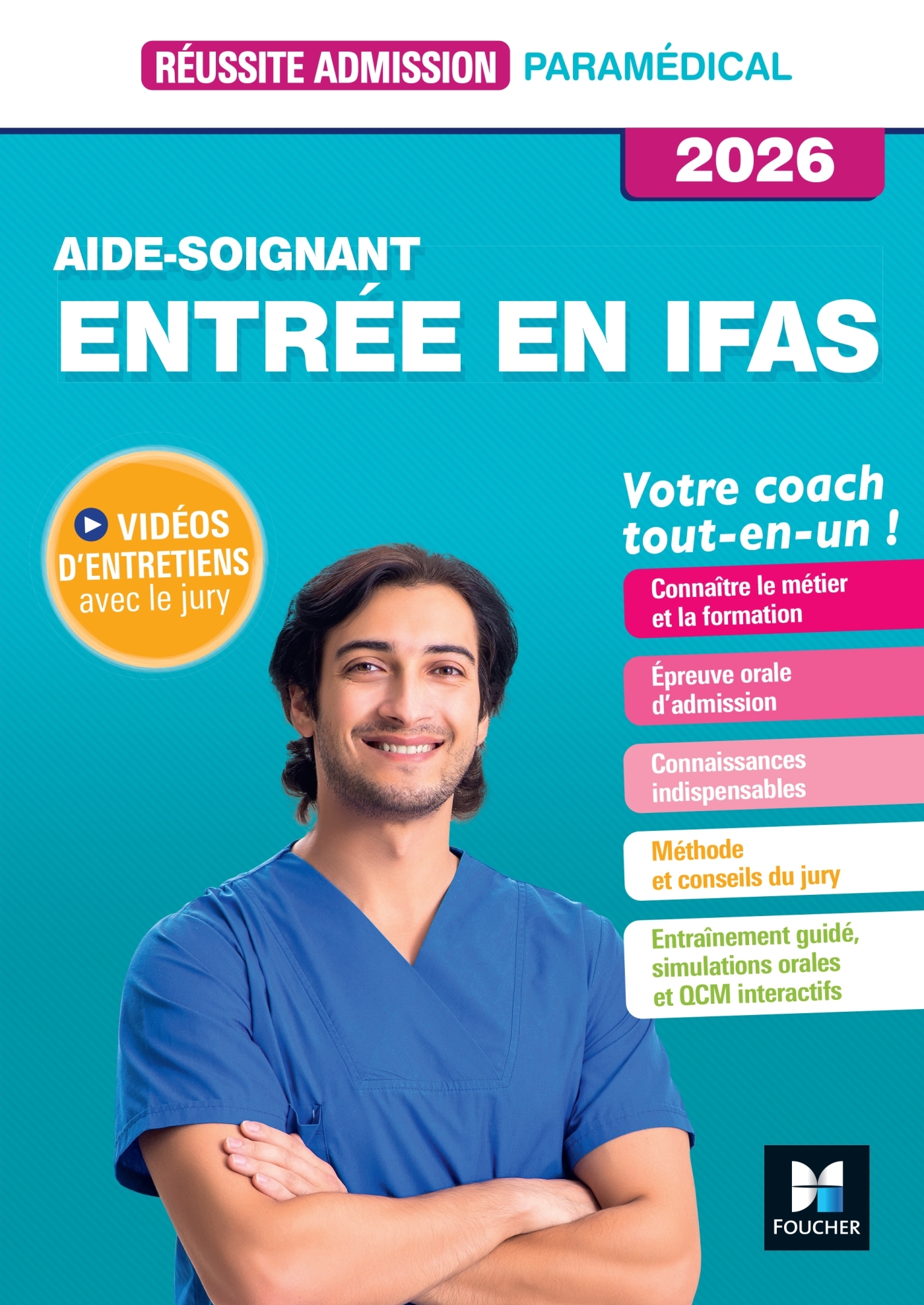 Réussite admission Entrée en IFAS - Aide-soignant 2026