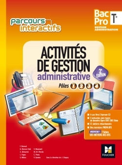 Parcours interactifs - Activités de gestion administrative Tle Bac Pro GA - Éd. 2017 - Manuel élève