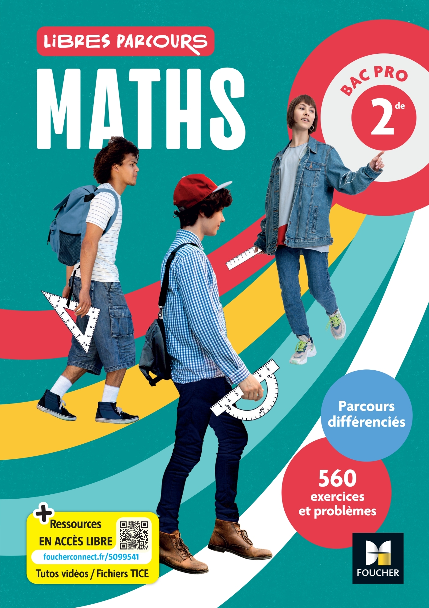 Libres parcours - Maths 2de Bac Pro - Éd. 2025 - Livre élève
