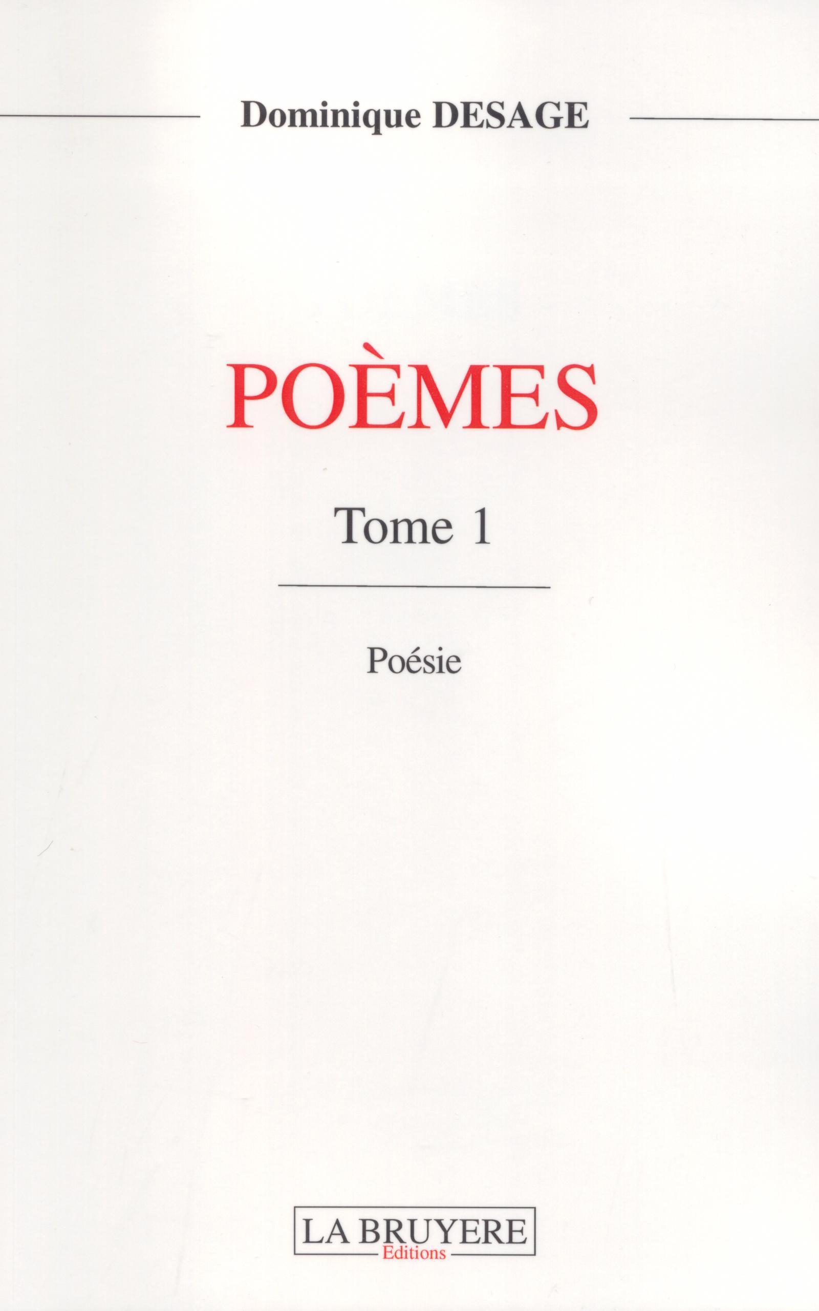 POEMES TOME 1