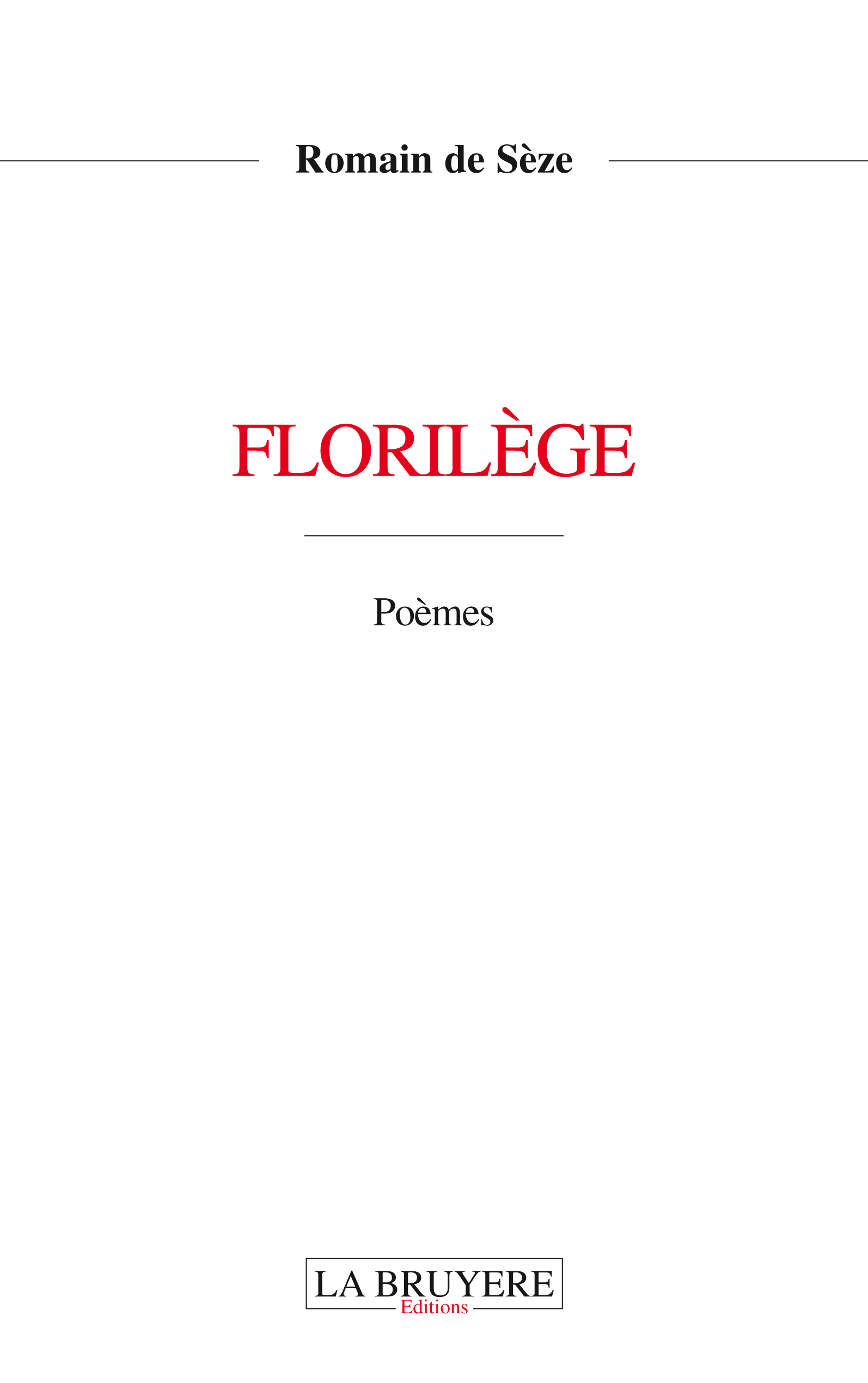 FLORILEGE