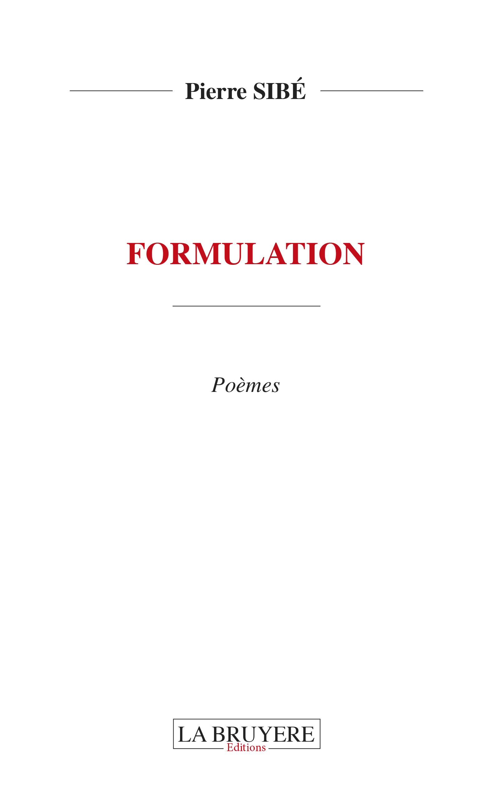 FORMULATION