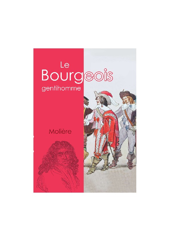 Le bourgeois gentilhomme