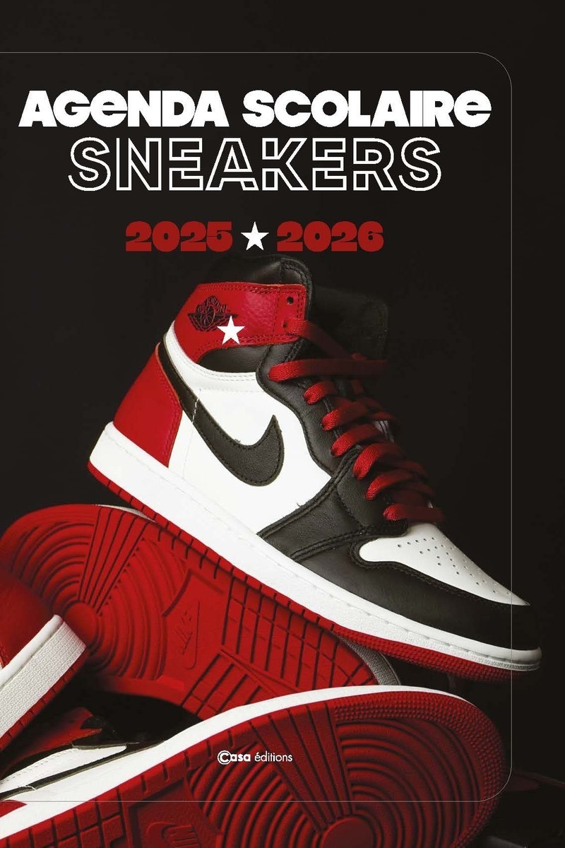 Agenda scolaire Sneakers - 2025-2026