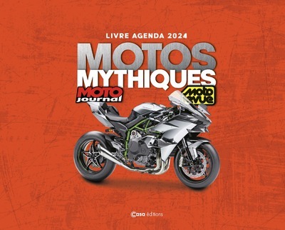 Livre Agenda Motos mythiques 2024