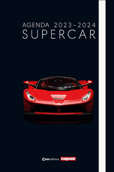 Agenda scolaire Supercar 2023-2024