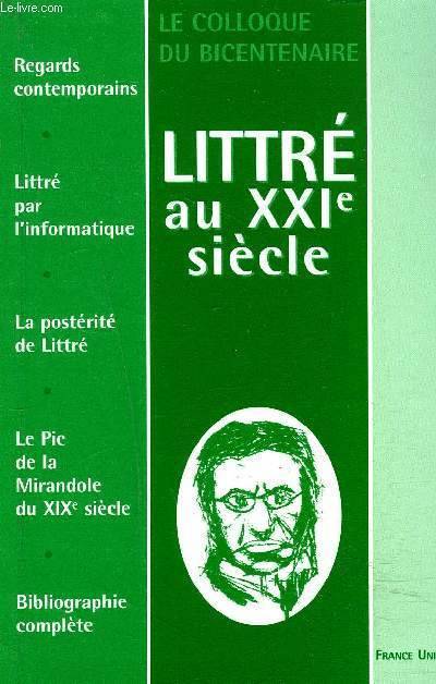 Littré au XXIe siècle