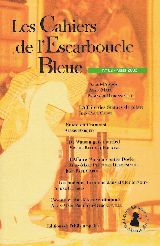 Les Cahiers de l'Escarboucle Bleue - Numéro 2