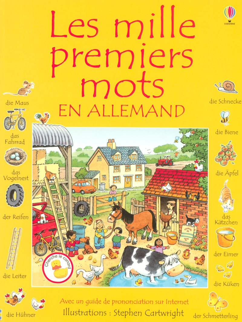 LES MILLE PREMIERS MOTS EN ALLEMAND