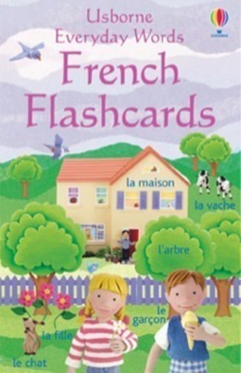 Everyday words french flashcar