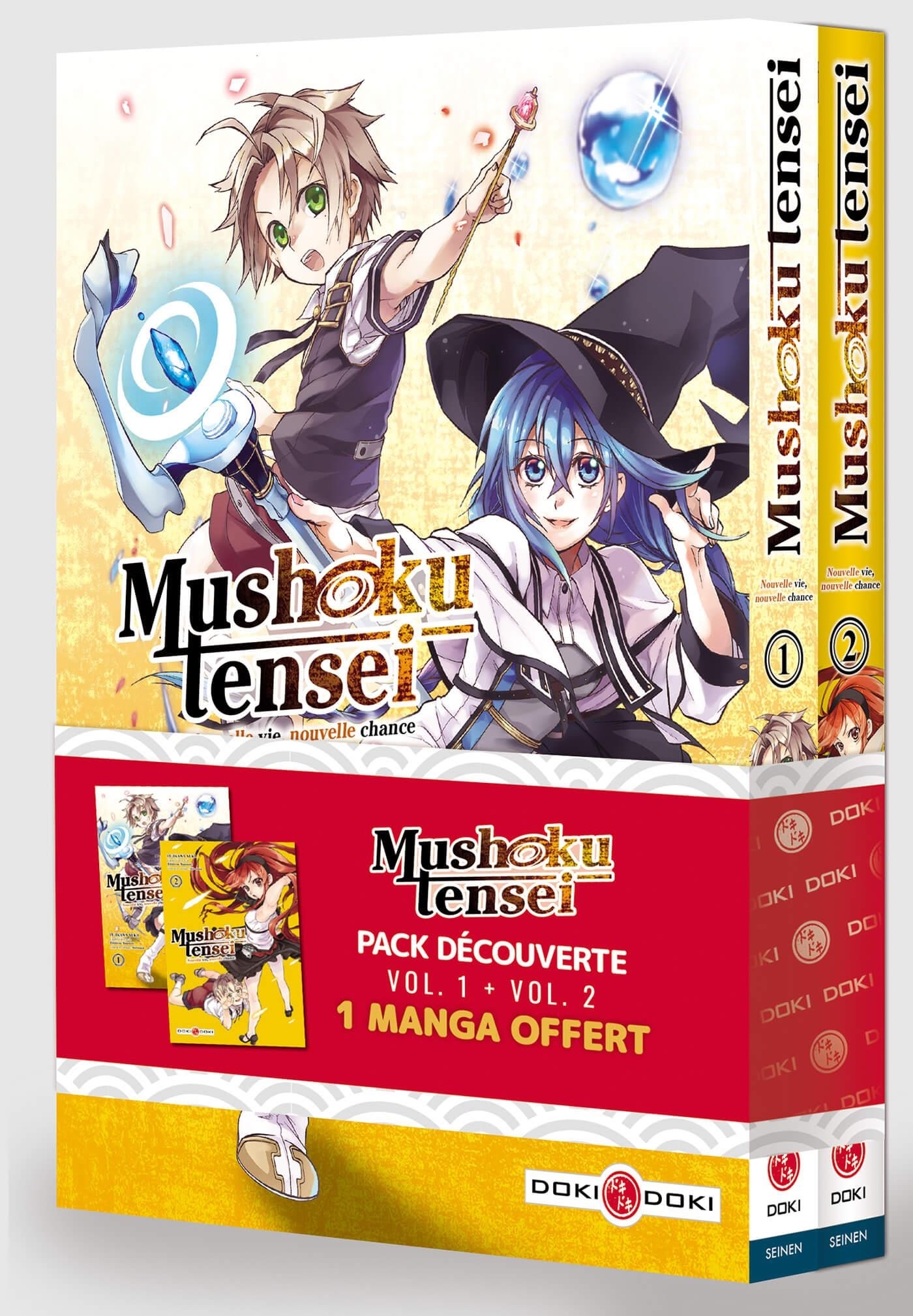 Mushoku Tensei - Pack promo vol. 01 et 02 - édition limitée