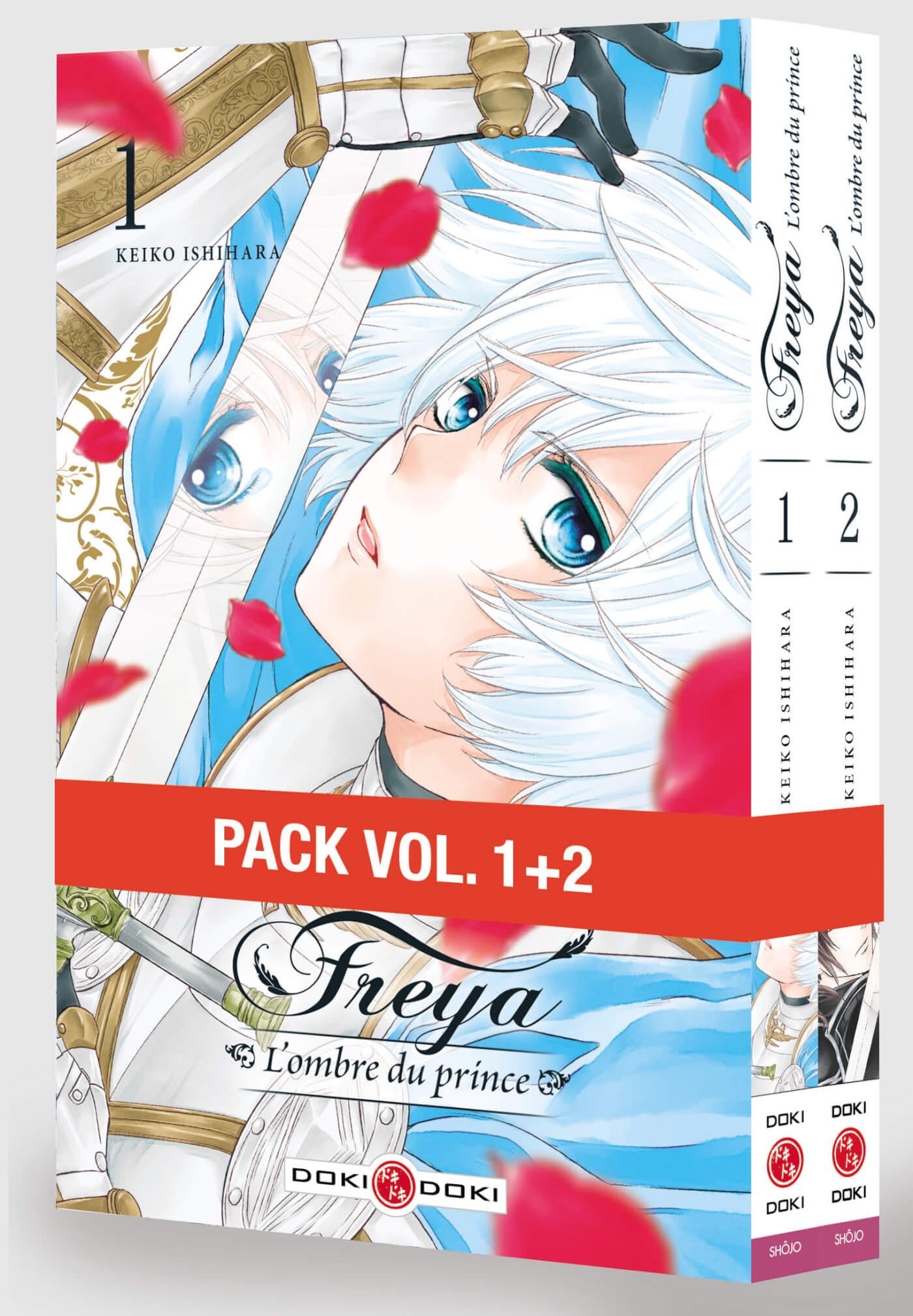 Freya - L'ombre du prince - Pack promo vol. 01 et 02 - édition limitée