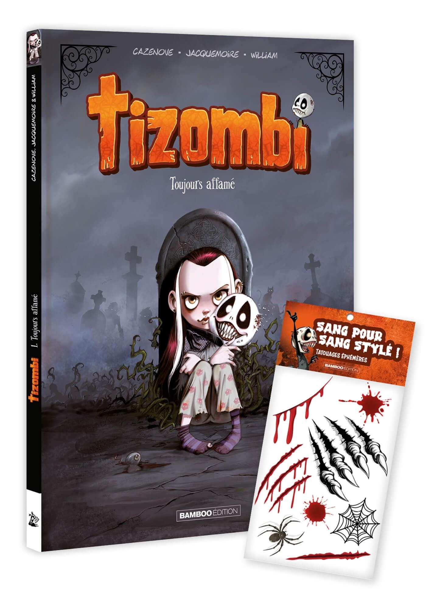Tizombi - tome 01 + tatouages - édition limitée