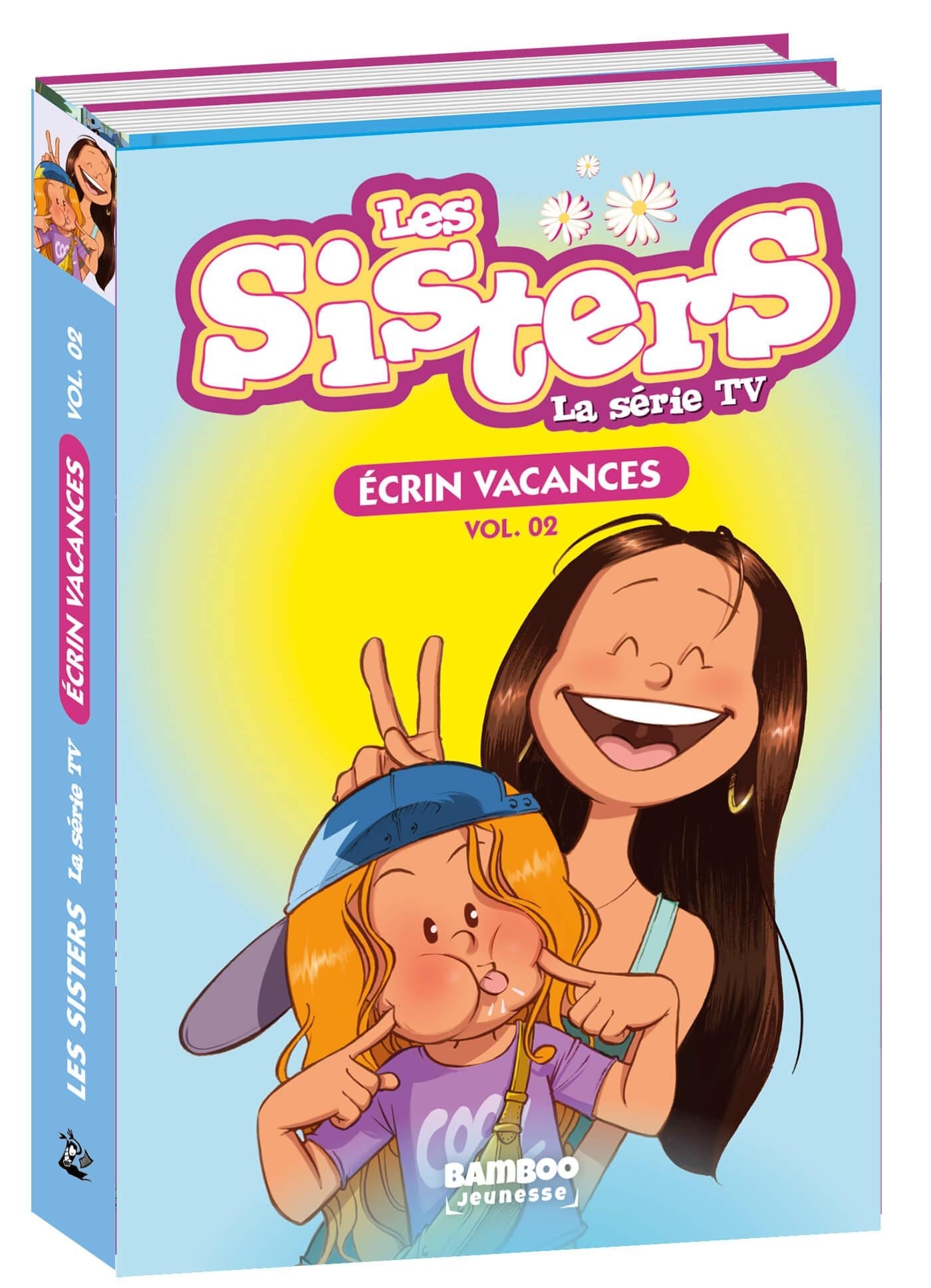 Les Sisters - La Série TV - Poche - écrin vacances - vol 02 - t61+t77 - silhouette Sisters offerte