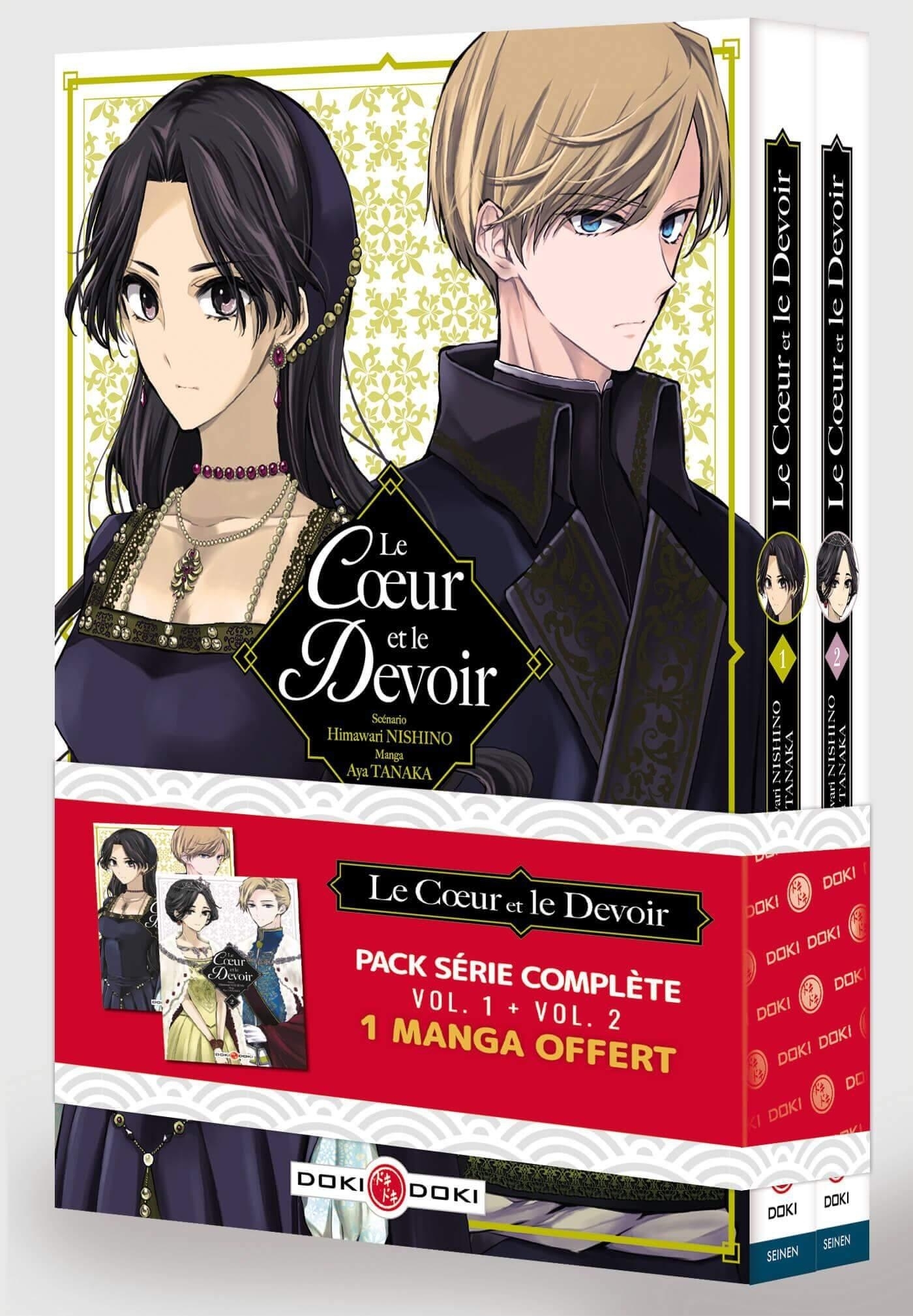 Le Coeur et le Devoir - pack vol.01 et vol.02 - édition limitée