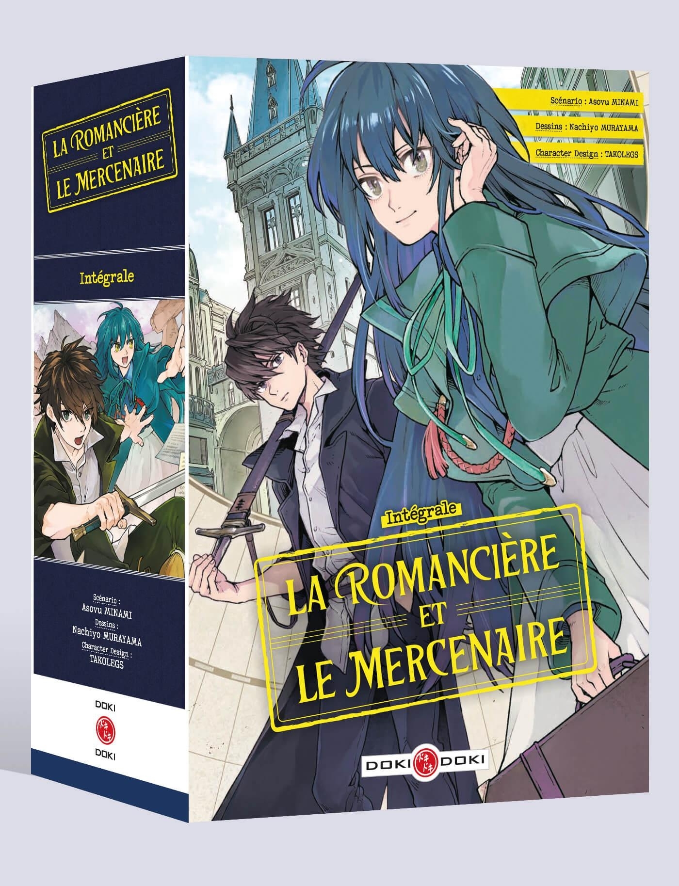 La Romancière et le Mercenaire - écrin vol. 01 à vol 03