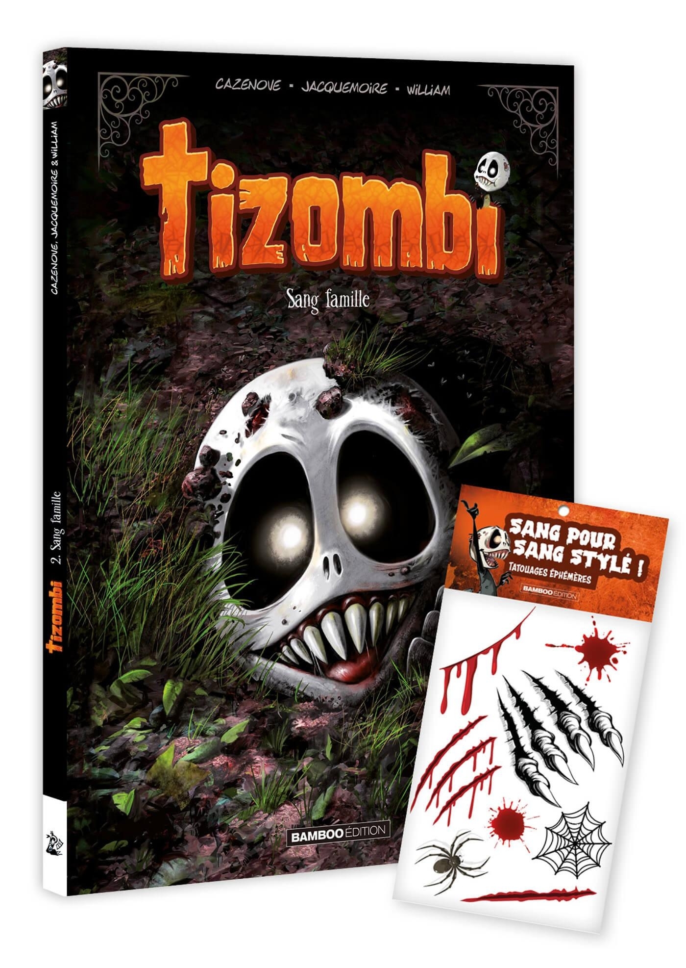 Tizombi - tome 02 + tatouages - édition limitée