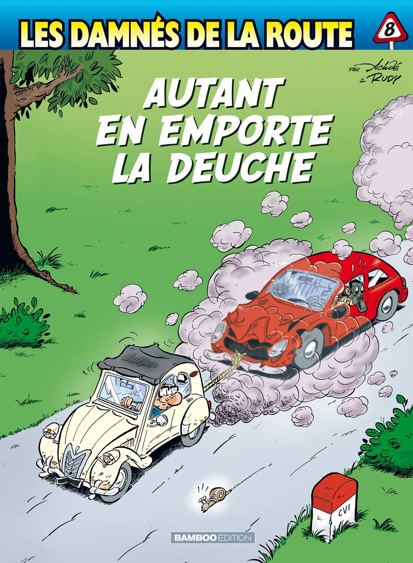 Les Damnés de la route - tome 08 - top humour