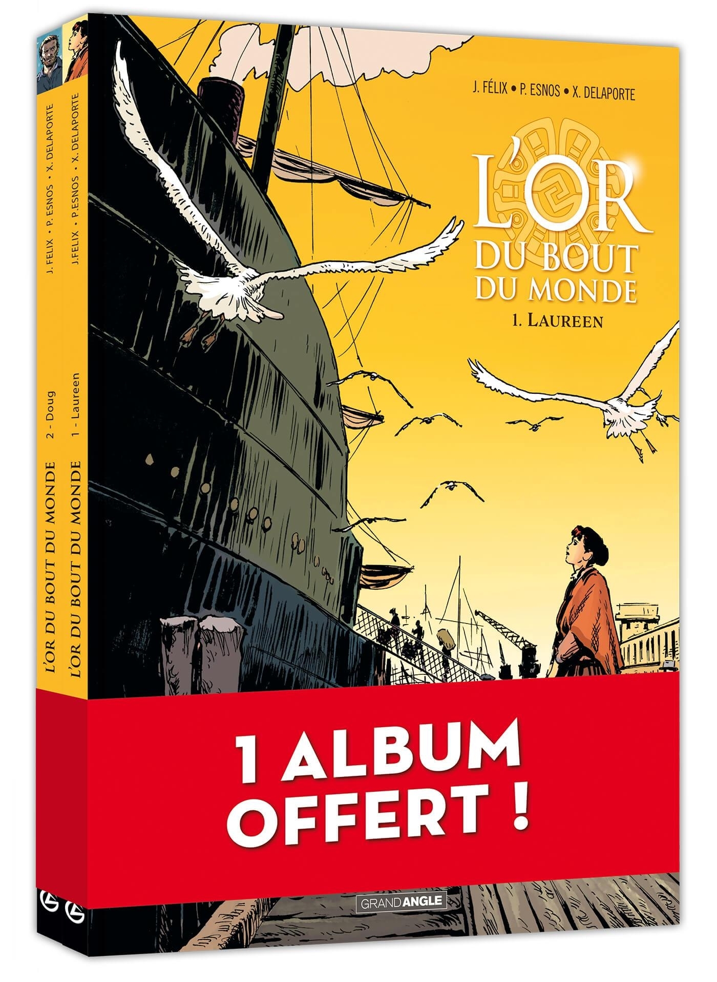 L' Or du bout du monde - pack promo vol. 01 + vol. 02