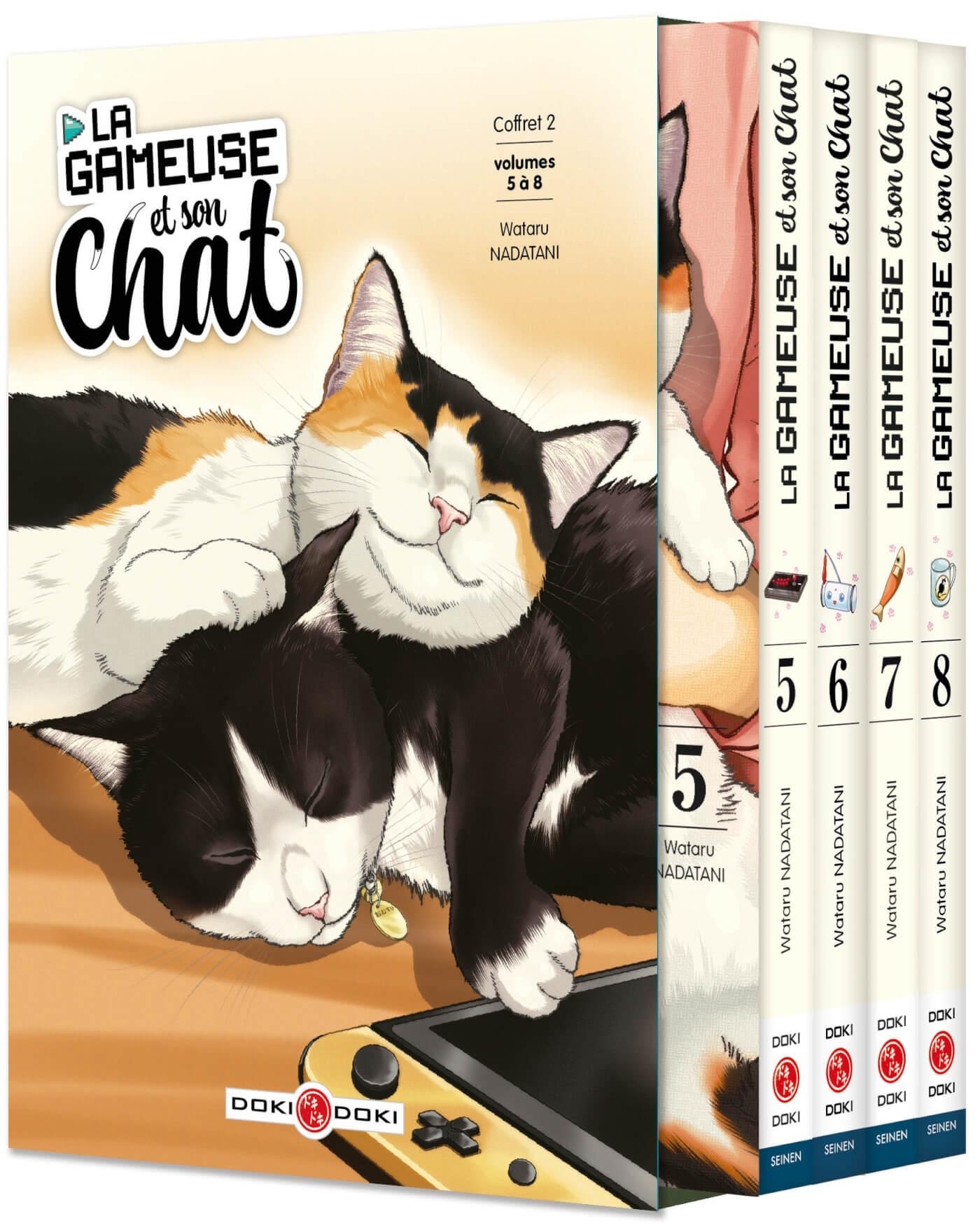 La Gameuse et son chat - Coffret vol. 05 à 08