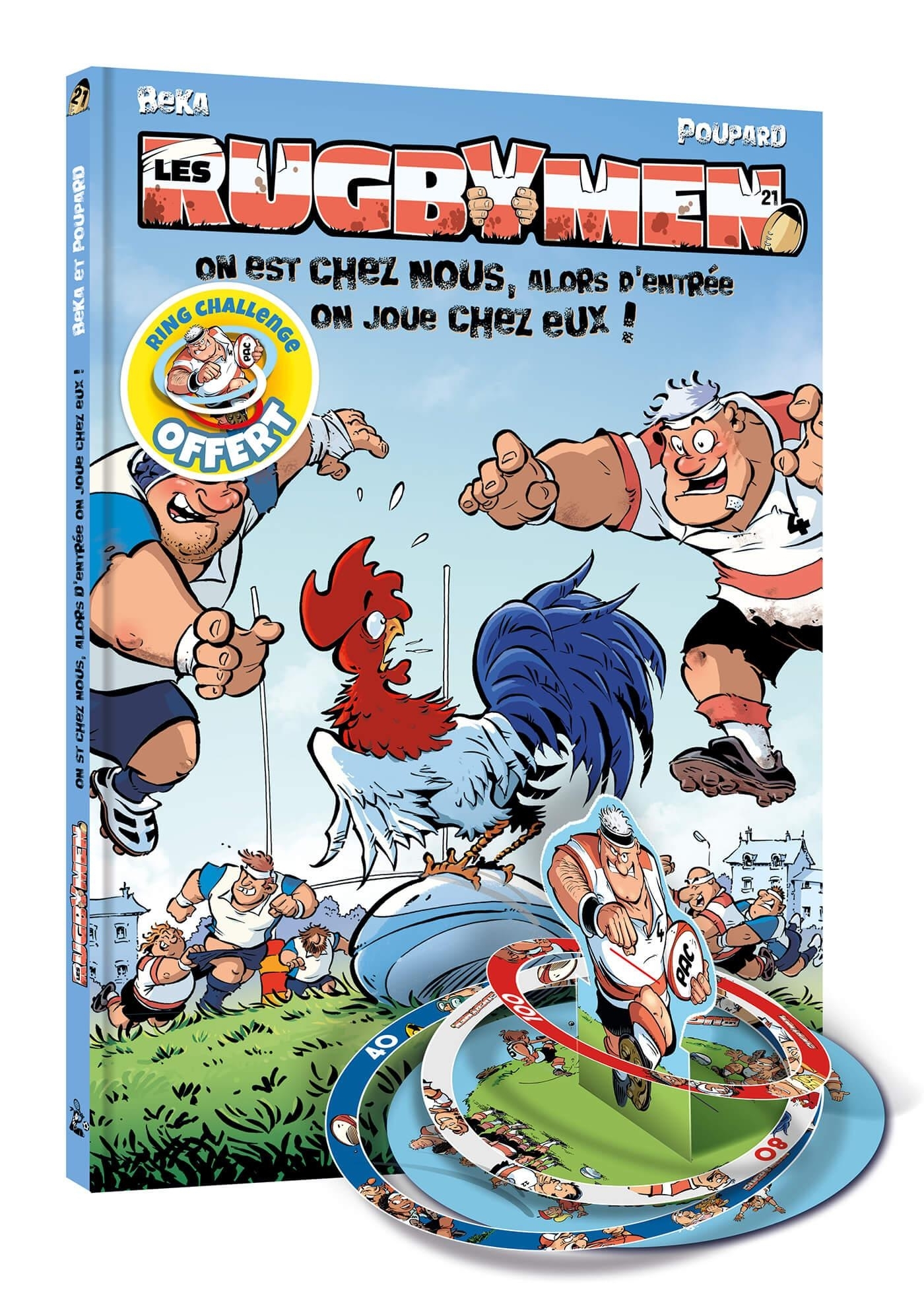 Les Rugbymen - tome 21 + ring challenge
