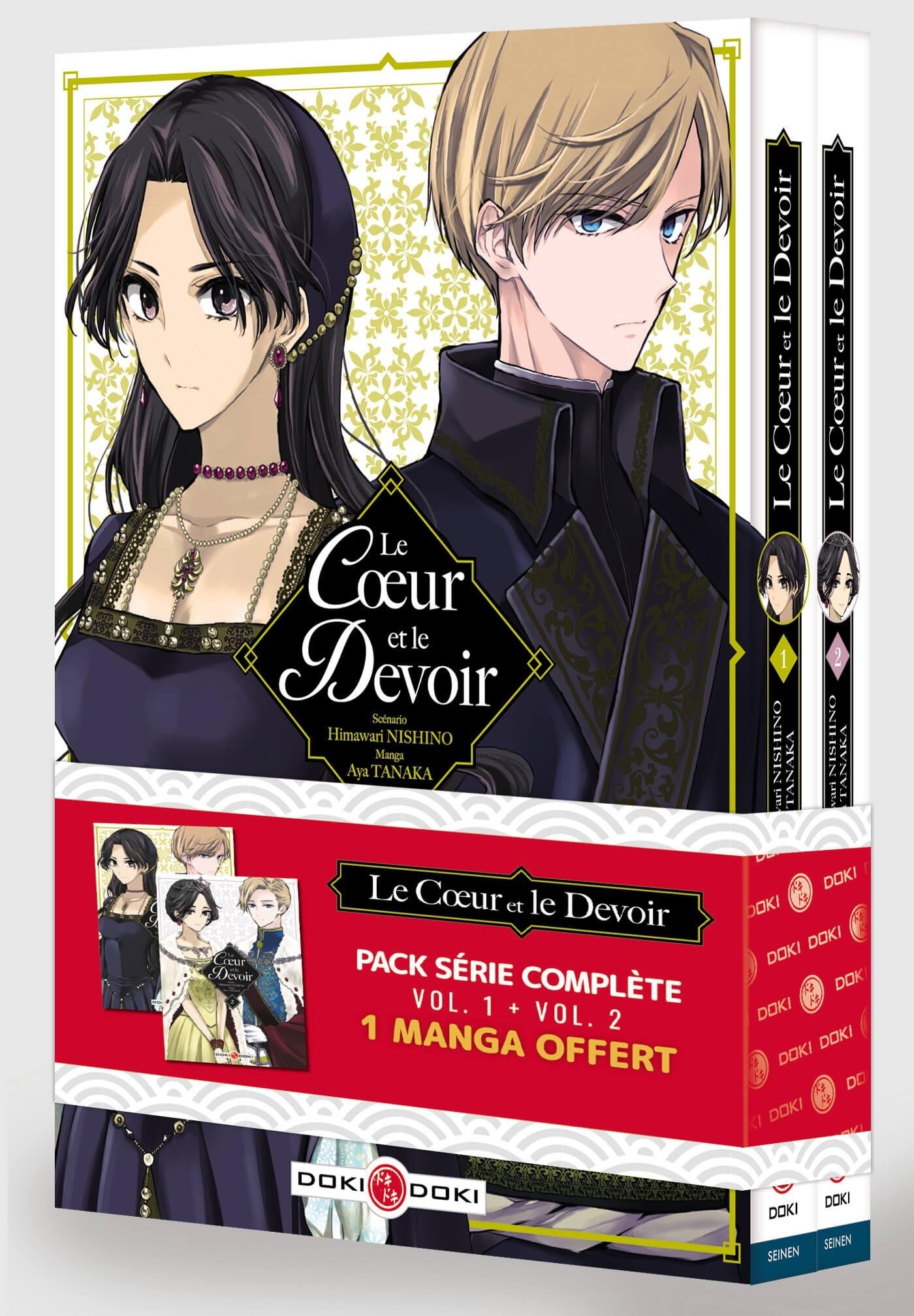 Le Coeur et le Devoir  - pack vol.01 et vol.02 - édition limitée