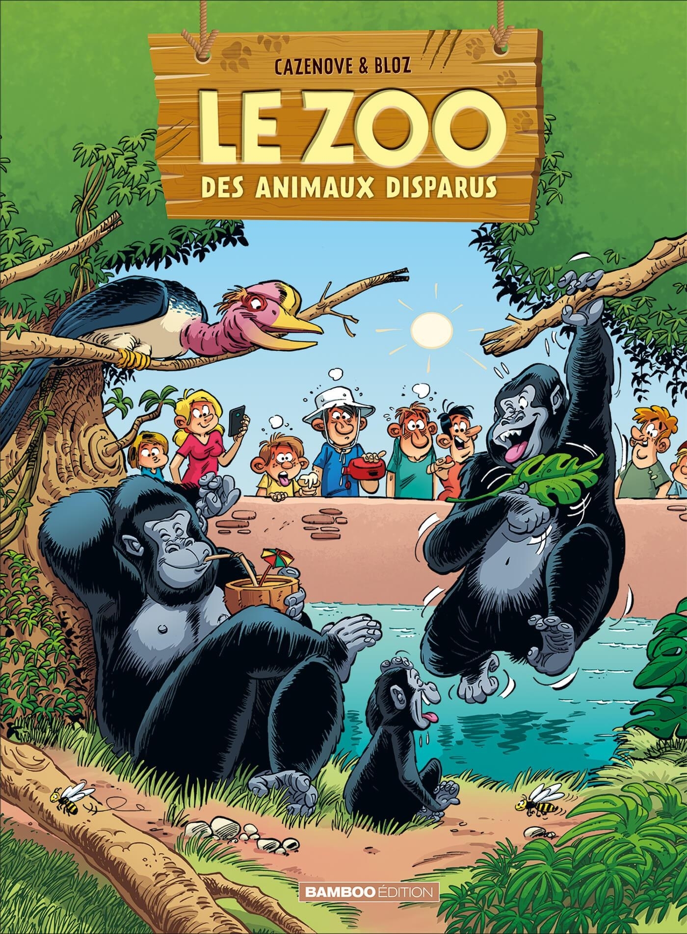 Le Zoo des animaux disparus - tome 04 - top humour