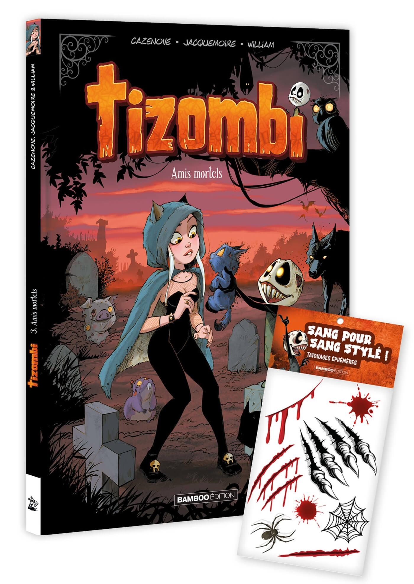 Tizombi - tome 03 + tatouages - édition limitée