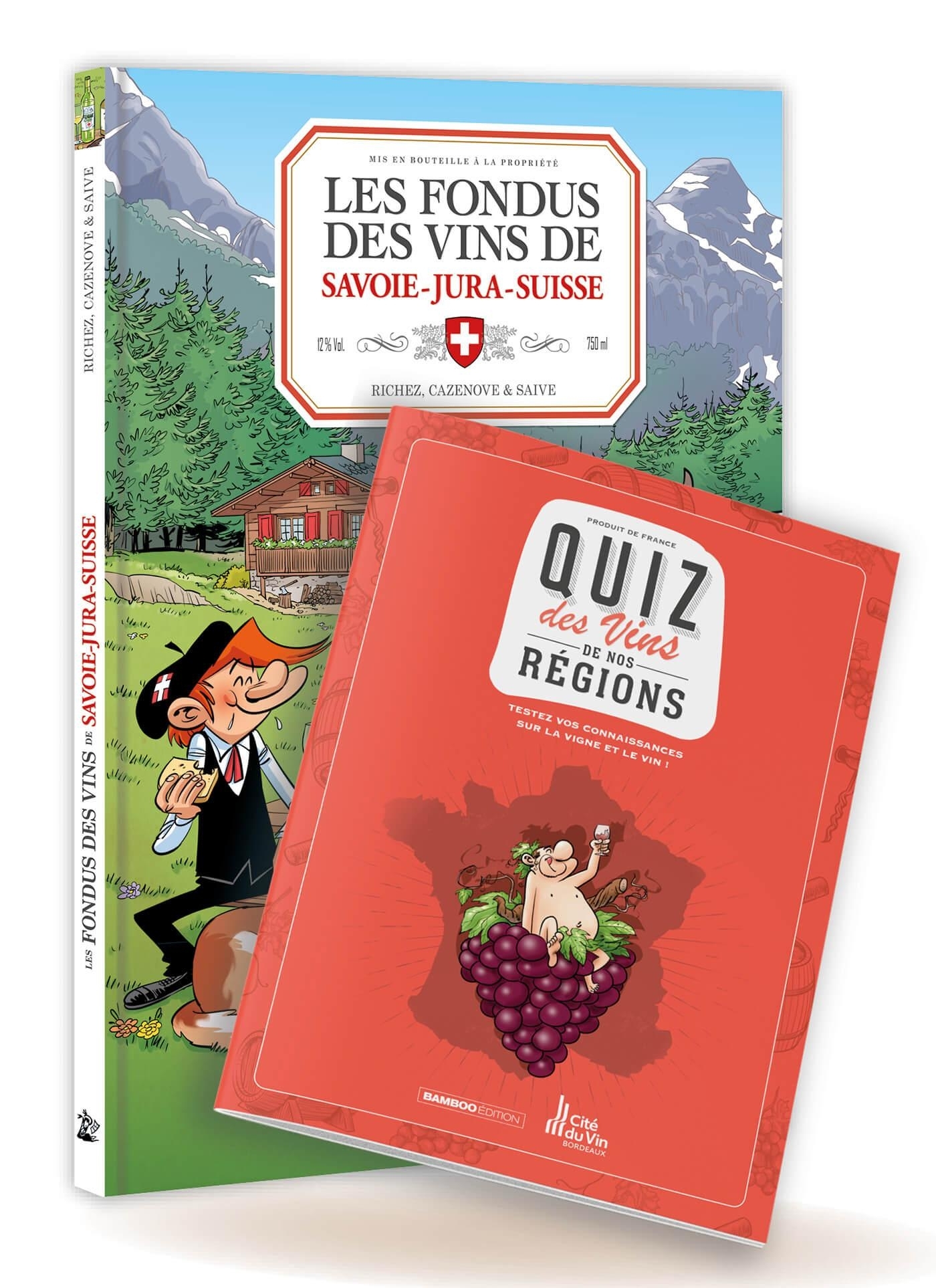 Les Fondus du vin : Jura Savoie Suisse + quiz offert